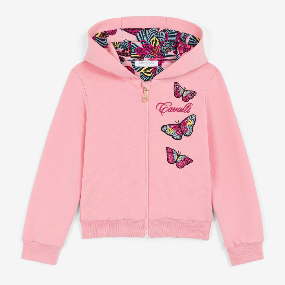 Baby Girls Pink Hoodie