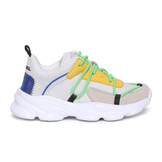 Diesel Boys White Serendipity Trainers