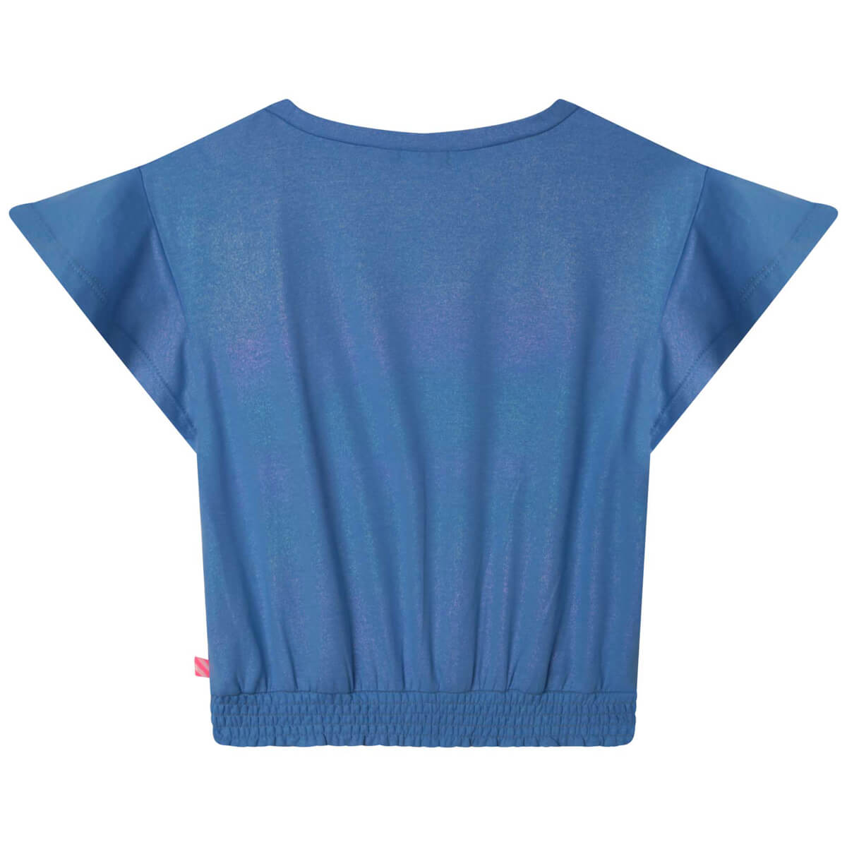 Billieblush Girls Blue Short Sleeves T-Shirt