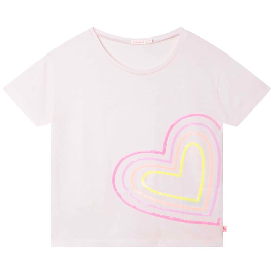 Billieblush Girls Pink Short Sleeves T-Shirt