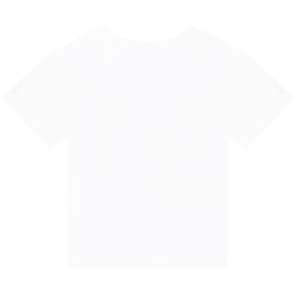 Billieblush Girls White Short Sleeves Jersey T-Shirt