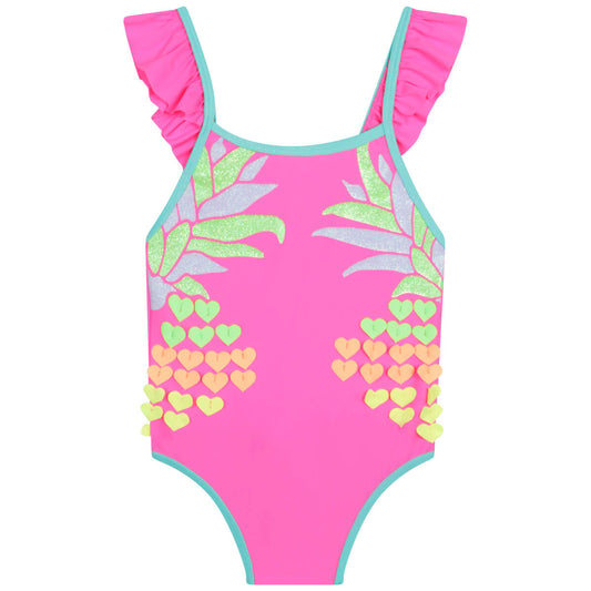 Billieblush Girls Pink Swimming Costume