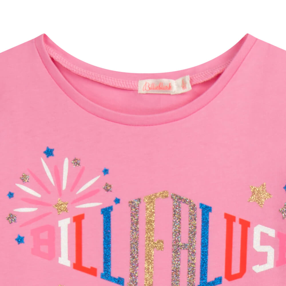 Billieblush Girls Pink Long Sleeve T-Shirt