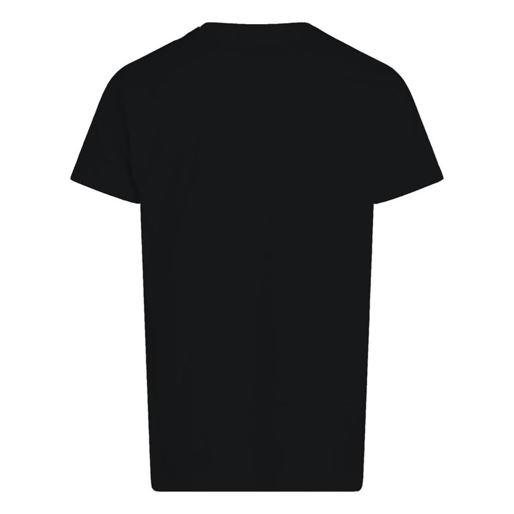 Diesel Boys Black T-Shirt With Double Diesel Logo