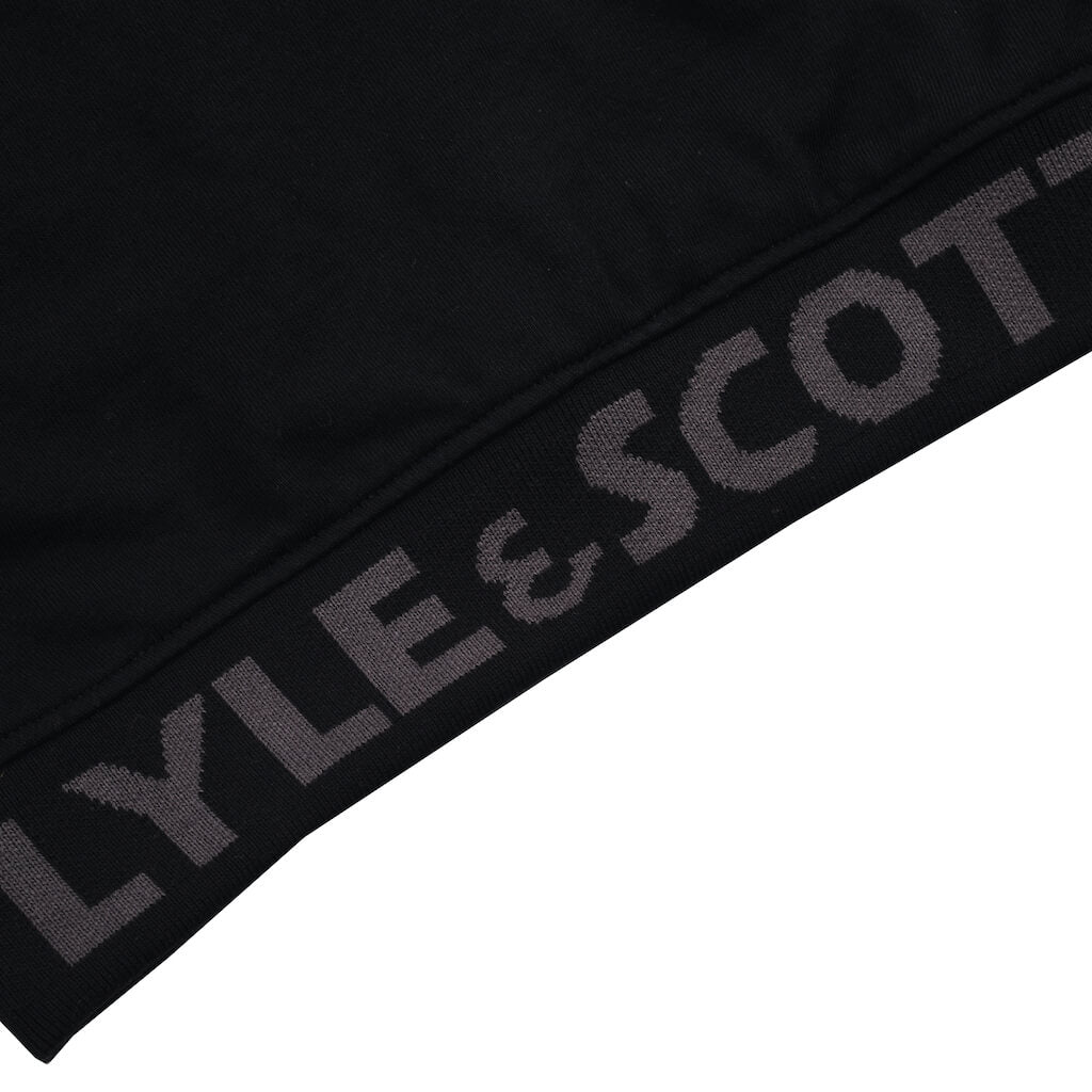 Lyle & Scott Boys Black Crewneck Sweater