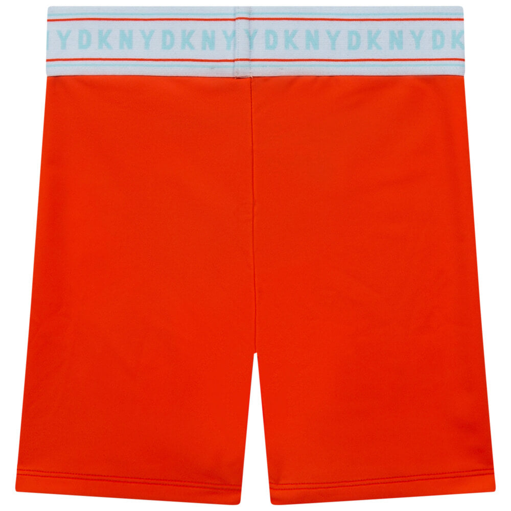 DKNY Girls, Cyclist Shorts, Peach