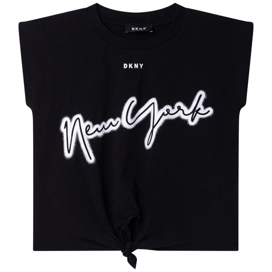 DKNY Girls, Fancy T-Shirt, Black