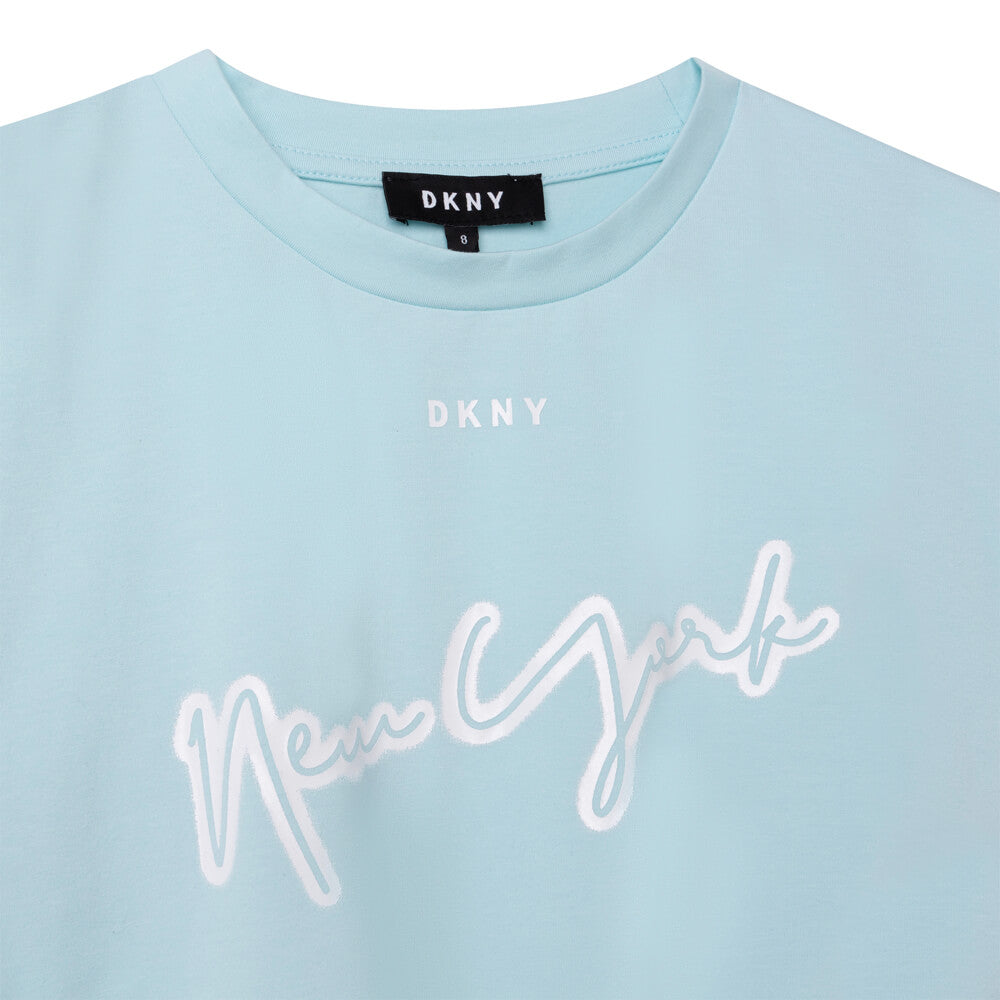 DKNY Girls, Fancy T-Shirt, Sea-Green