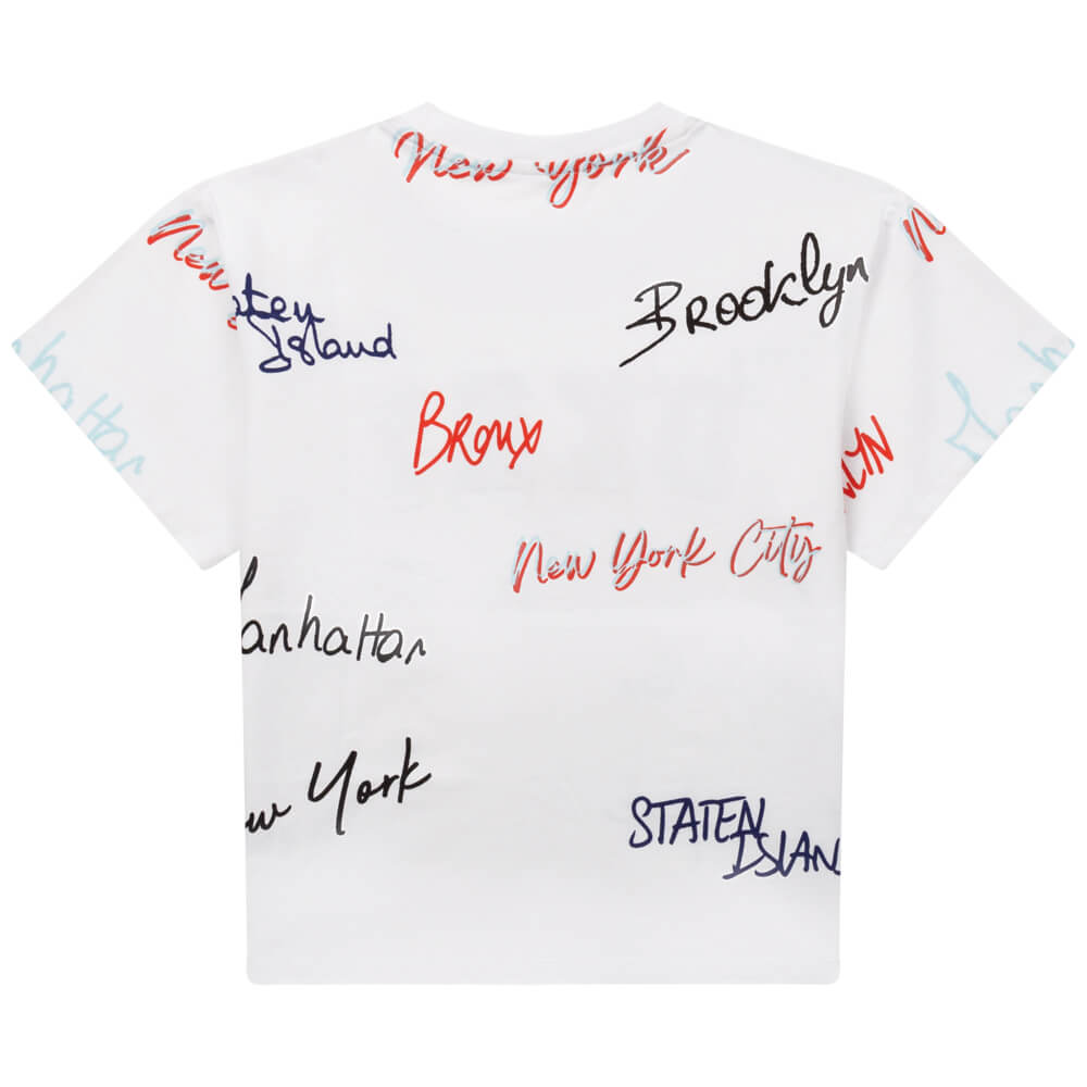 DKNY Girls, Fancy T-Shirt, White