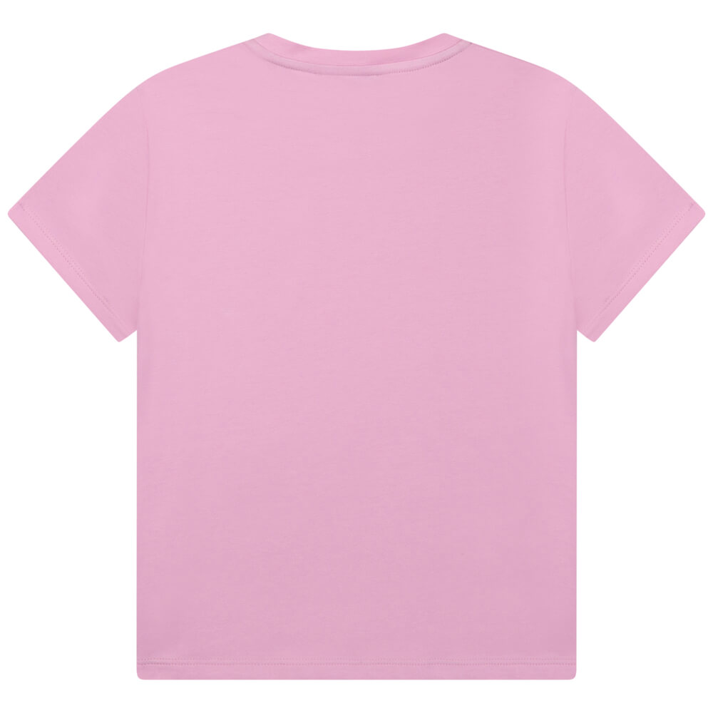 DKNY Girls, Short Sleeves Tee-Shirt, Pink