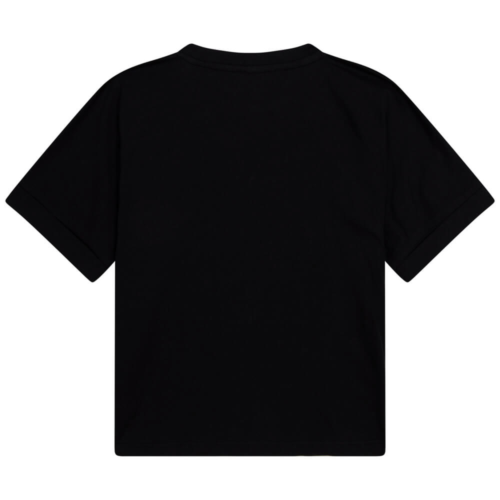 DKNY Kidswear, Girls Short Sleeves T-Shirt, Black