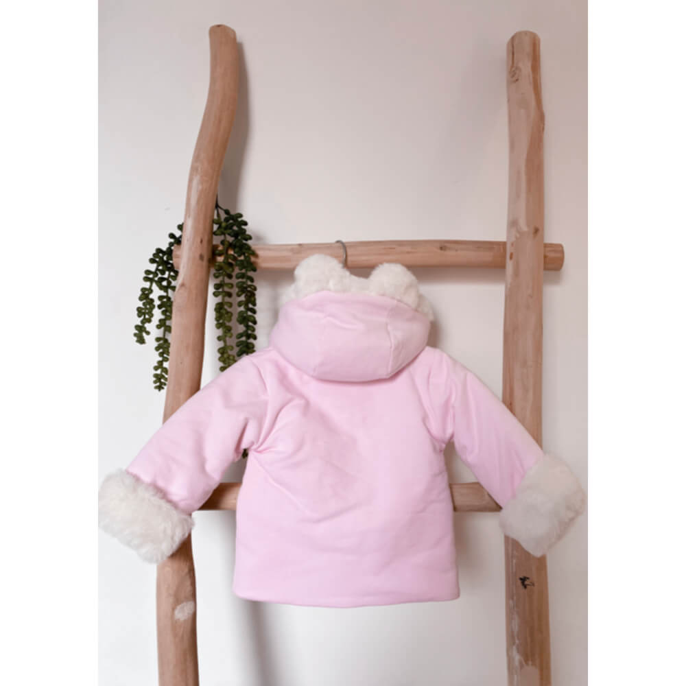 Deolinda Baby Girls Pink Wadded Jacket
