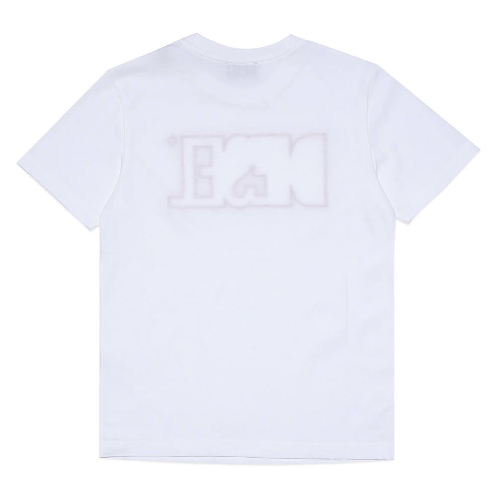Diesel Boys White Logo T-Shirt