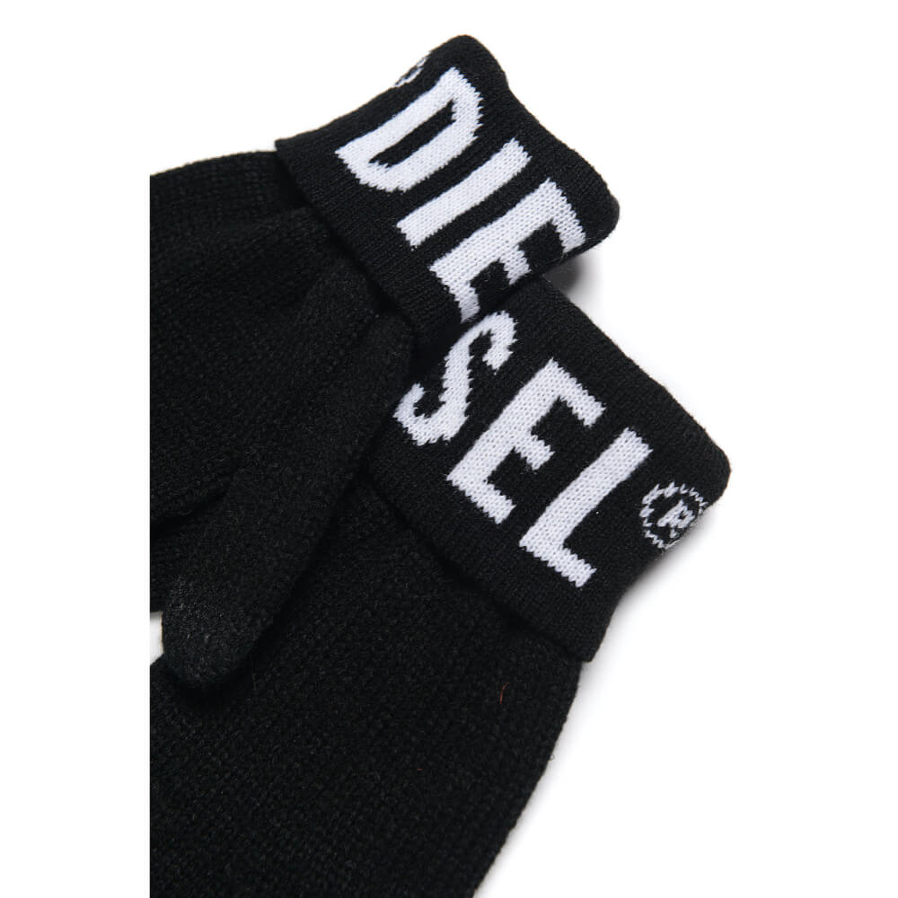 Diesel Boys Black & White NSCREEXY Gloves