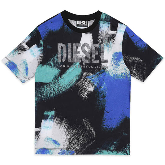 Diesel Boys Multi Over T-Shirt