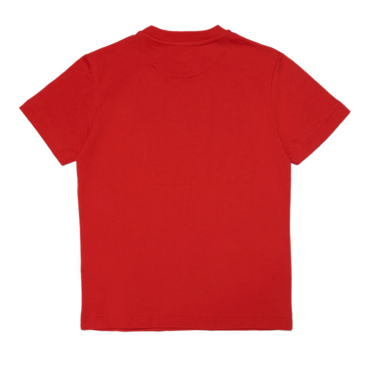 Diesel Boys Red Casual T-Shirt With Logo