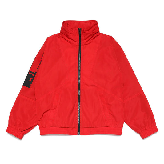 Diesel Boys Red Zip Jacket