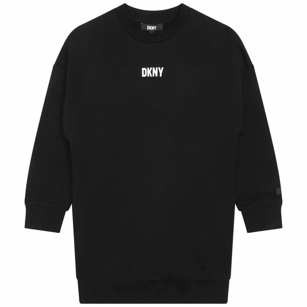 DKNY Kids, Girls Sleeve Dress, Black