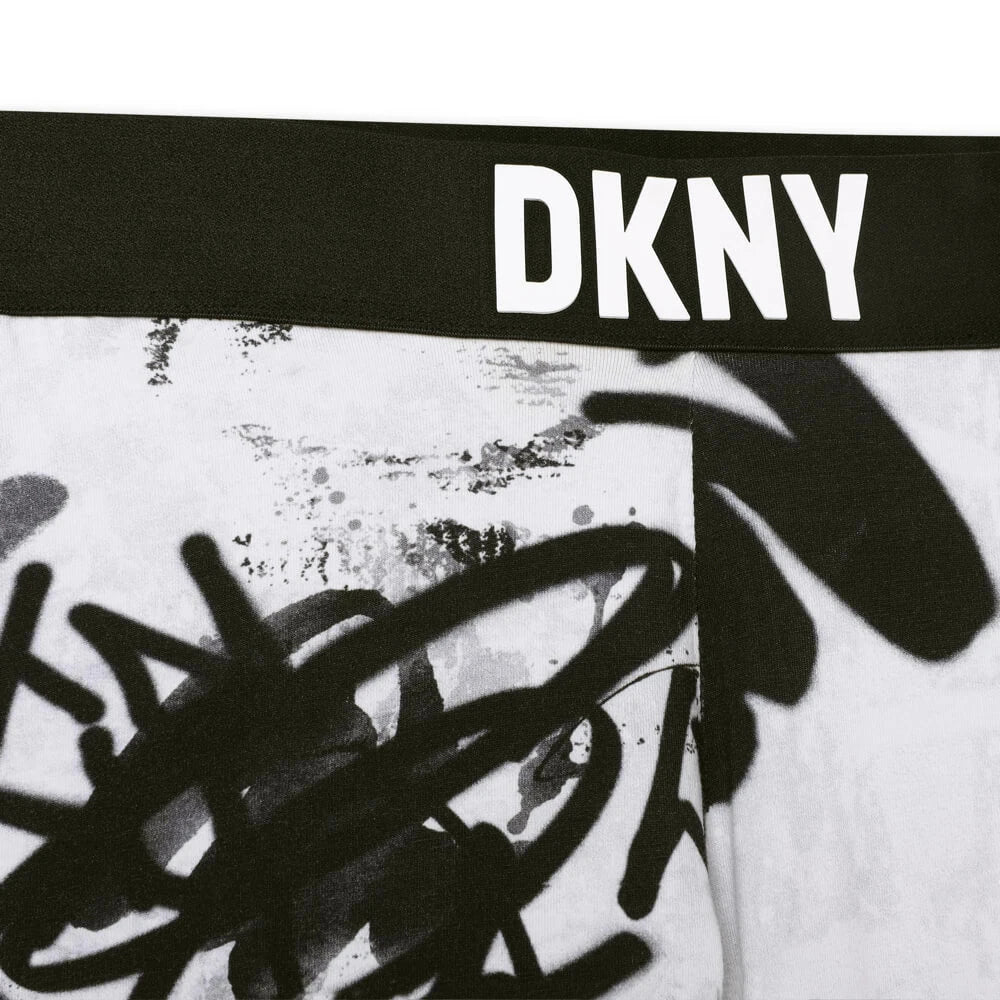 DKNY Kids, Girls Leggings, White Black