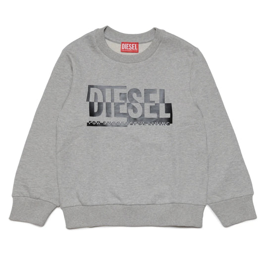 Diesel Boys Grey Semp Over Sweatshirt