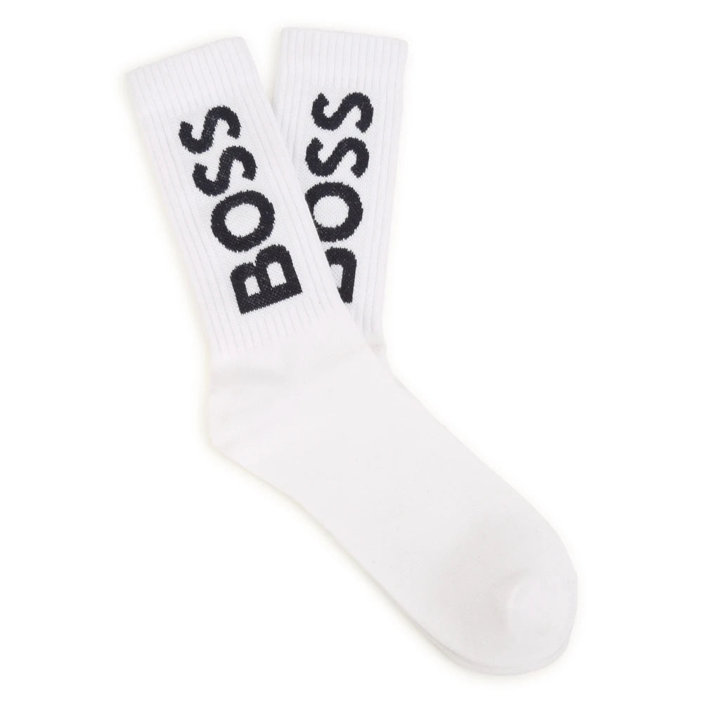 Boss Kidswear Baby Boys Navy Socks (Set of two)