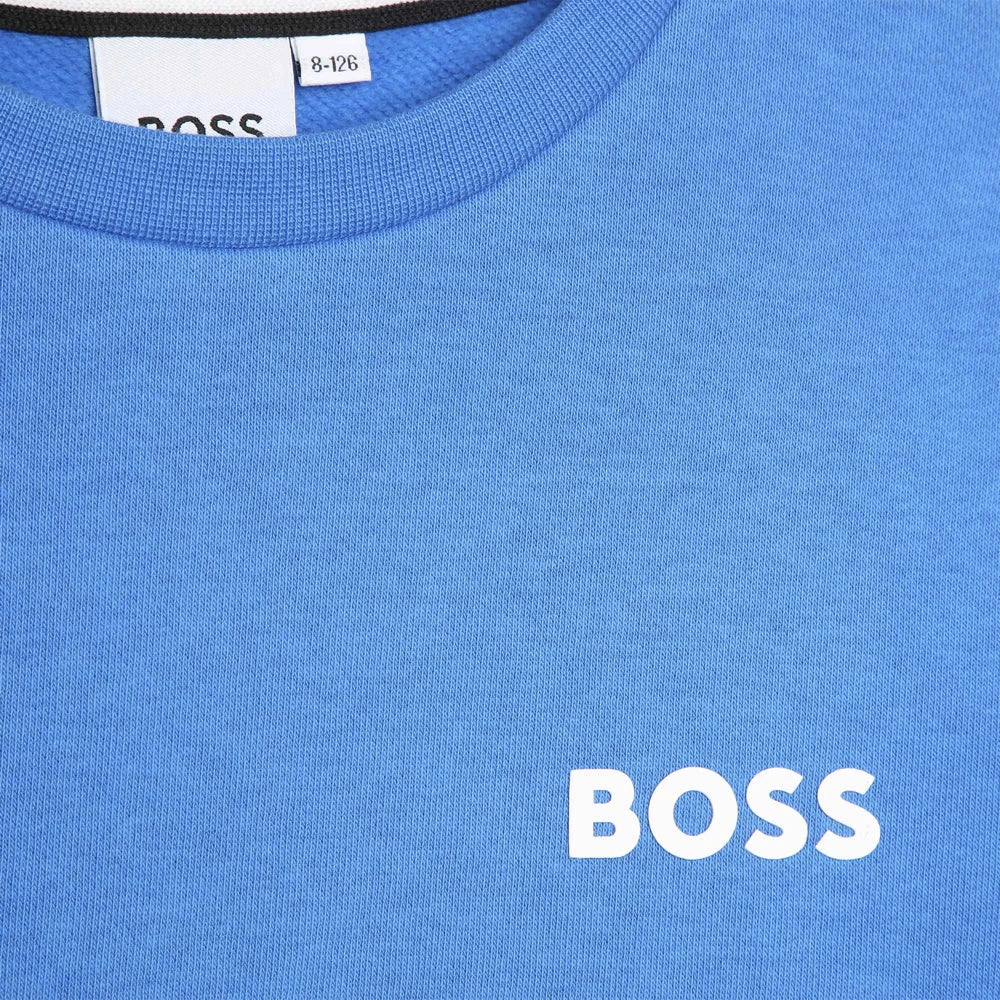 Boss Kidswear Boys Navy Sweatshirt