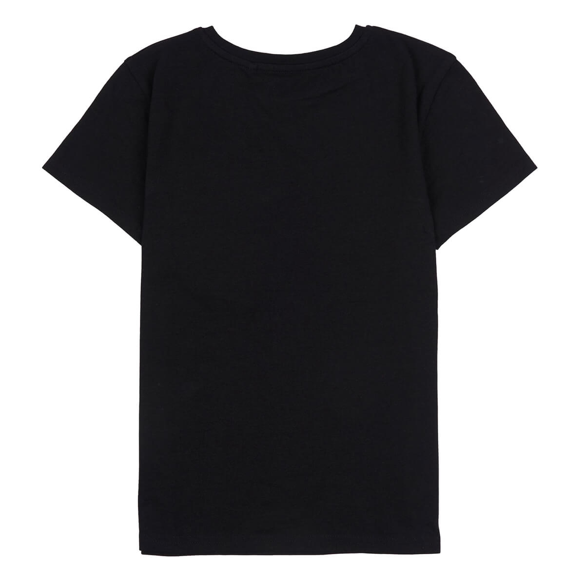 Elle Girls Black Logo Fitted T-Shirt