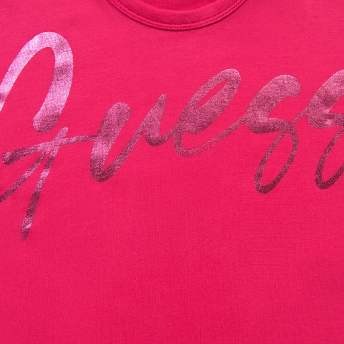 Guess Girls Pink LS T-Shirt Stylish