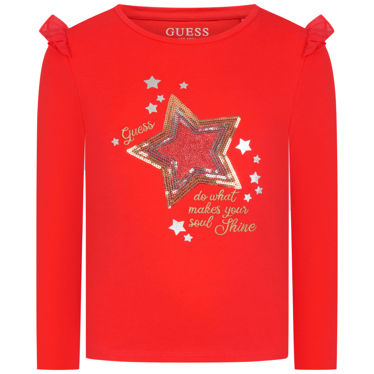 Guess Girls Red Top