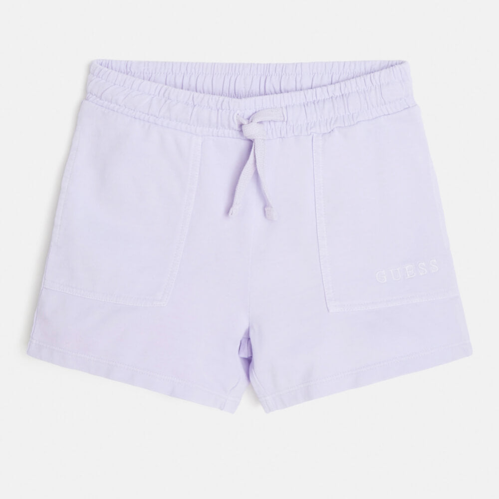 Guess Girls Purple Terry Active Shorts