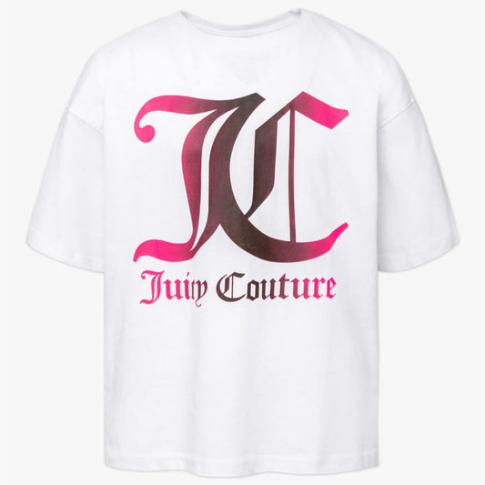 Juicy Couture Girls White Oversized T-Shirt