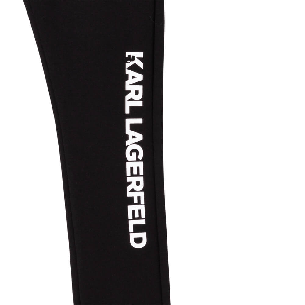 Karl Lagerfeld Girls Black Leggings