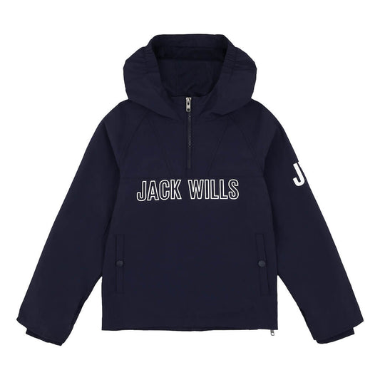 Jack Wills Boys Navy Pullover Jacket