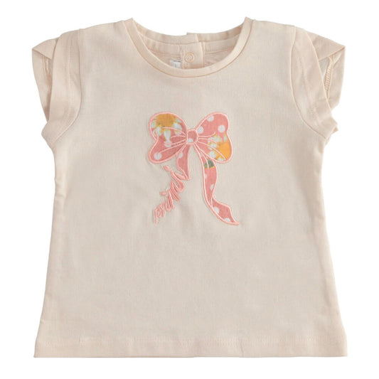 Minibanda Baby Girls Light Pink T-Shirt