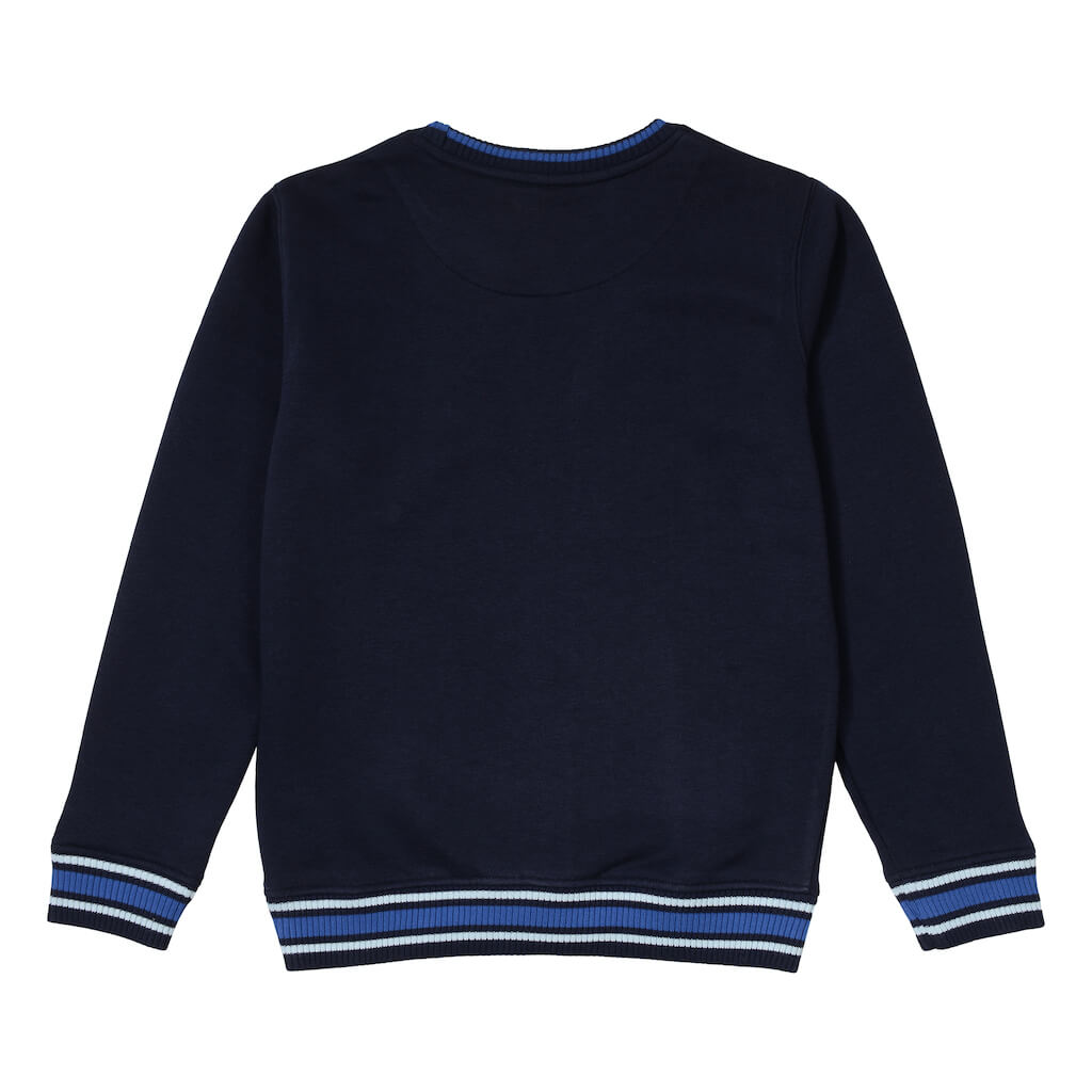 Jack Wills Boys Navy Crewneck Sweater