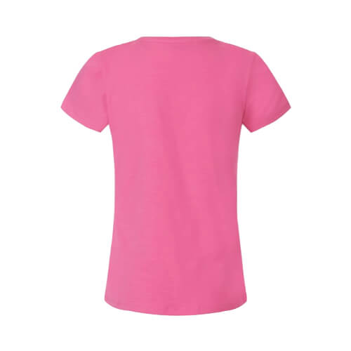 Guess Girls Pink With Front Sequins Print T-Shirt