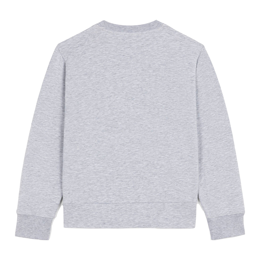 Roberto Cavalli Boys Grey Sweatshirt Ocelot