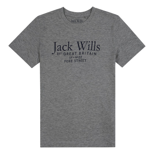 Jack Wills Boys Grey T-Shirt